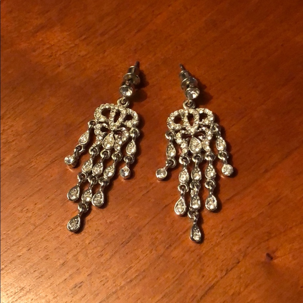 Sterling silver chandelier earrings